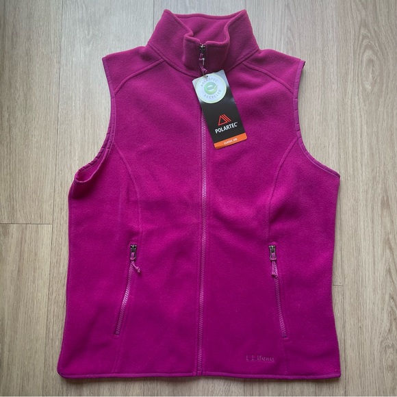 L.L. Bean Jackets & Coats Nwt Ll Bean Womens Polartec Dark Magenta